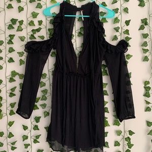 **Like New** Free People Cold Shoulder LBD